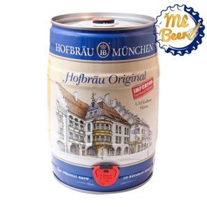 Bia Hofbrau Original 5,1% - Bom 5 lít