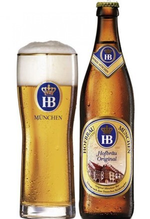 Bia Hofbrau Original 5,1% - Chai 500ml