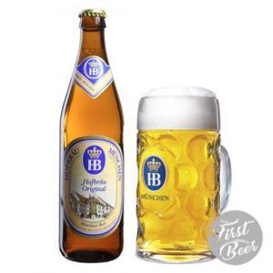 Bia Hofbrau Original 5,1% Đức - thùng 20 chai x 500ml