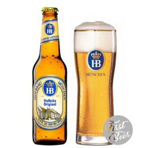 Bia Hofbrau Original 5,1% - Thùng 24 chai x 330ml