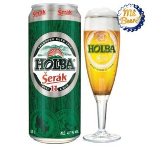 Bia Holba 4,7%–lon 500ml