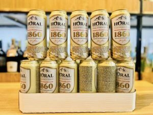 Bia Horal 1860 Premium Pilsner Lager 4.6% lon 500ml