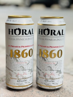 Bia Horal 1860 Premium Pilsner Lager 4.6% Lon 500ml