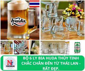 Bia Huda 4.7% Lốc 6 lon 330ml