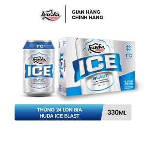 Bia Huda Ice Blast 4.7% Thùng 24 lon 330ml