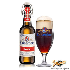 Bia Kaiserdom Dark 4.8% Thùng 12 chai 500ml