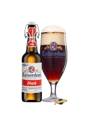 Bia Kaiserdom Dark 4.8% Thùng 12 chai 500ml