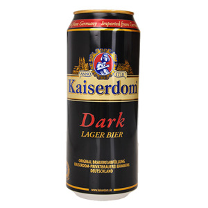 Bia Kaiserdom Dark Lager 4.7% - Lon 500ml