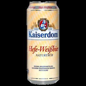 Bia Kaiserdom Hefe Weissbier 4.7% – Lon 500ml – Thùng 24 Lon