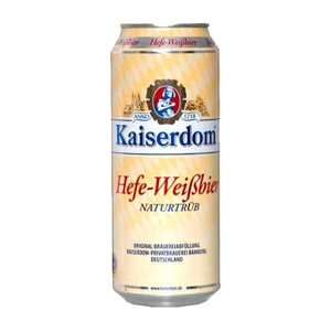 Bia Kaiserdom Hefe Weissbier 4.7% – Lon 500ml – Thùng 24 Lon