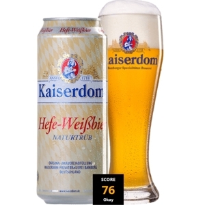 Bia Kaiserdom Hefe Weissbier 4.7% Lon 500ml