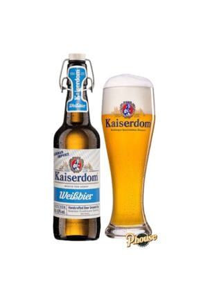 Bia Kaiserdom Hefe Weissbier 4.7% Thùng 12 lon x 1000ml