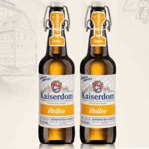 Bia Kaiserdom Helles 4.8% Thùng 12 chai x 500ml