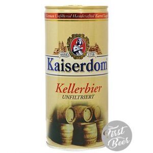 Bia Kaiserdom Kellerbier 4.7% Thùng 12 lon 1000ml