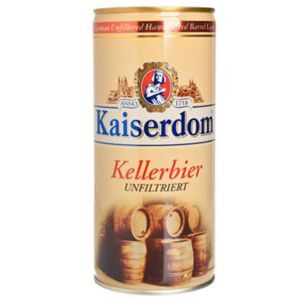 Bia Kaiserdom Kellerbier 4.7% Thùng 12 lon 1000ml