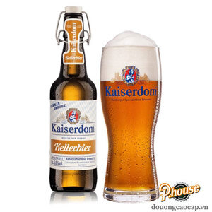 Bia Kaiserdom Kellerbier 4.7% Thùng 12 chai 500ml