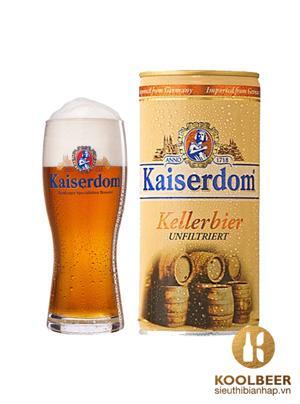 Bia Kaiserdom Kellerbier 4.7% Thùng 12 lon 1000ml