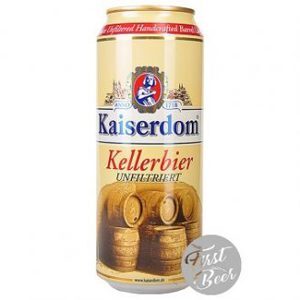 Bia Kaiserdom Kellerbier 4.7% - Thùng 24 lon x 500ml