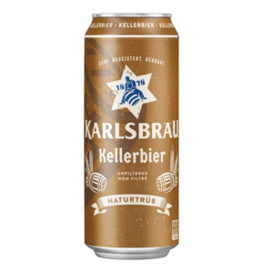Bia Karlsbrau Naturubes Kellerbier 5,2% Đức – Thùng 24 Lon