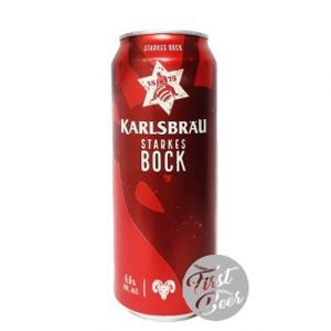 Bia Karlsbrau Starkes Bock 6,6% Đức – Thùng 24 Lon