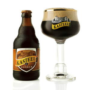 Bia Kasteel Donker 11% Bỉ - chai 330ml