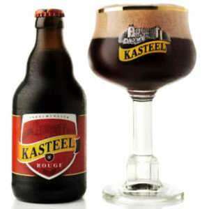 Bia Kasteel Rouge 8% - Chai 330ml