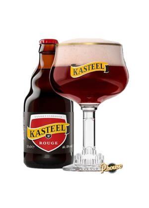 Bia Kasteel Rouge 8% - Thùng 24 chai x 330ml