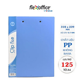 Bìa kẹp A4 Flexoffice FO-CF01