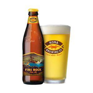 Bia Kona Fire Rock Pale Ale 4,8% - Chai 355ml