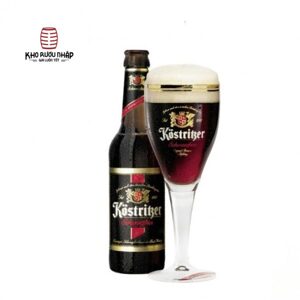 Bia Kostritzer Schwarzbier 4,8% Đức – 24 chai 330ml