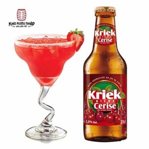 Bia Kriek Cerise Saint Omer 2,8% Pháp - 250ml, 24 chai