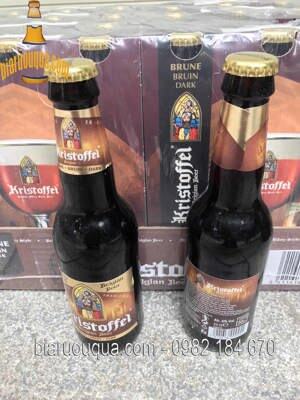 Bia Kristoffel Brune (Kristoffel nâu) 6% - Thùng 24 chai x 330ml
