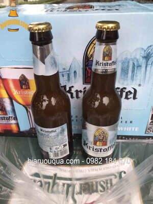 Bia Kristoffel White (Kristoffel trắng) 5% - Thùng 24 chai x 330ml