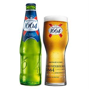 Bia Kronenbourg 1664 5,3% Pháp - 250ml, 20 chai