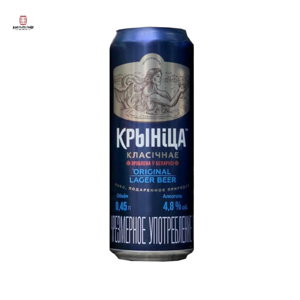 Bia Krynica Original 4,8% Nga - thùng 24 lon x 450ml