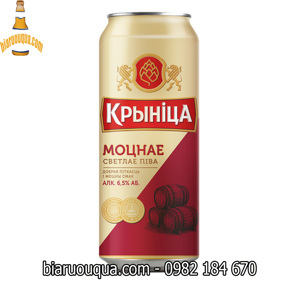 Bia Krynica Strong 6,5% Nga - thùng 24 lon 450ml