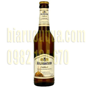 Bia Kulmbacher Edelherb Pils 4,9% - Thùng 24 chai x 330ml