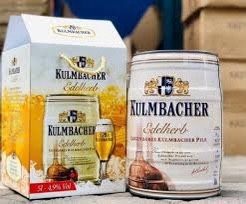 Bia Kulmbacher Pils Edelherb 4.9% – Bom 5 Lít