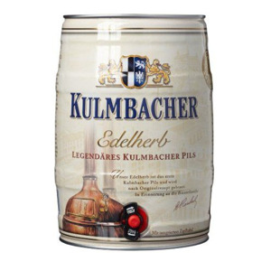 Bia Kulmbacher Pils Edelherb 4.9% – Bom 5 Lít