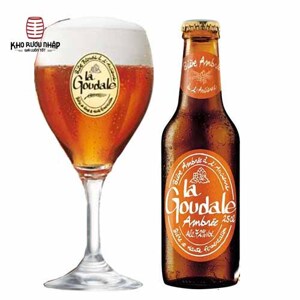 Bia La Goudale Ambree 7.2% Thùng 24 chai 250ml