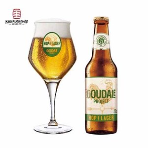 Bia La Goudale Project Hop Lager 5.2% Pháp - 24 chai x 250ml