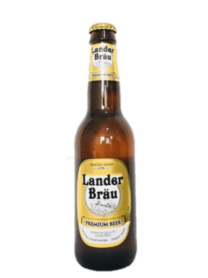 Bia Lander Brau Premium Beer 4.9% Hà Lan - 24 lon x 330ml