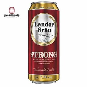 Bia Lander Brau Strong 7.9% Hà Lan - 12 lon x 500ml