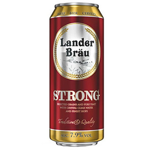 Bia Lander Brau Strong 7.9% Hà Lan - 12 lon x 500ml