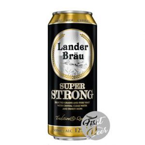 Bia Lander Brau Super Strong 12% Hà Lan - 12 lon 500ml