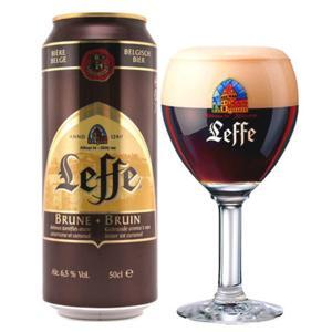Bia Leffe nâu Brune 6,5% Bỉ  – 24 lon 500ml