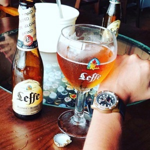 Bia Leffe Blonde vàng 6.6% - thùng 24 chai