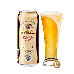 Bia Leikeim Kellerbier 4,9% Đức - lon 500ml