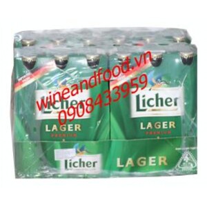 Bia Licher 5% Đức - chai 330ml, thùng 24 chai