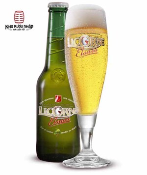 Bia Licorne Elsass 5.5% Pháp - 24 chai x 275ml